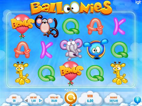 balloonies casino - balloonies igt free play